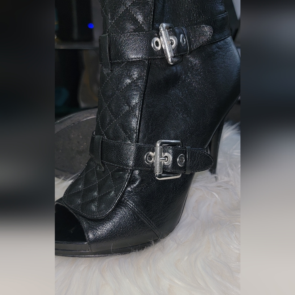 Leather Ankle Boot Heels - image 5